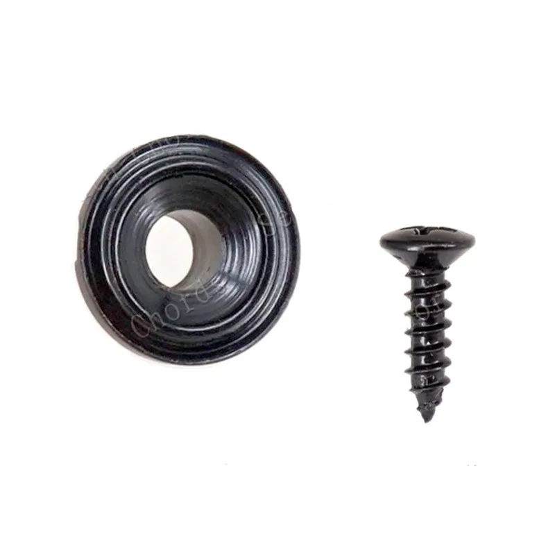 10 Sets/Lot Schwarze Gitarrensaitenhalter Rollenhalter Gitarrenzubehör Teile Musikinstrument – Detail 15