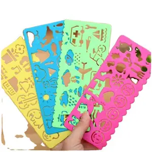 4 PCs/Los Kinder von Cartoons Hua Chi Geschwindigkeitszeichnung Model Régua Hua Chi Régua Stationery Articles Schulmaterial Großhandel Großhandel 9 Hauptverkauf Großhandel stapellieren sich - №10