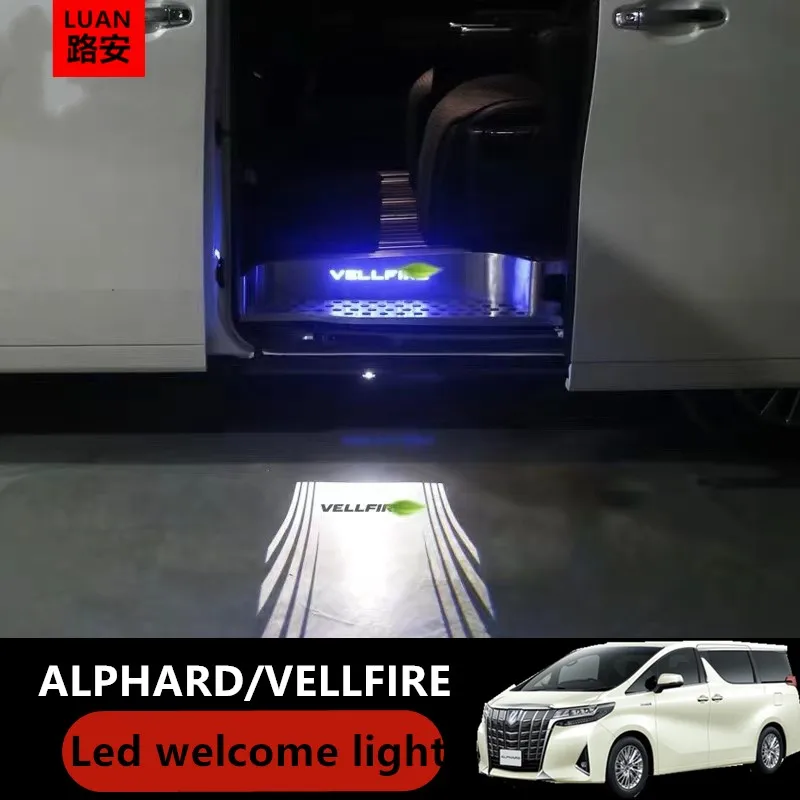 It is applicable to the modification of Toyota Alphard Vellfire 30 series middle door projection lamp, welcome lamp AGH 30 carpe