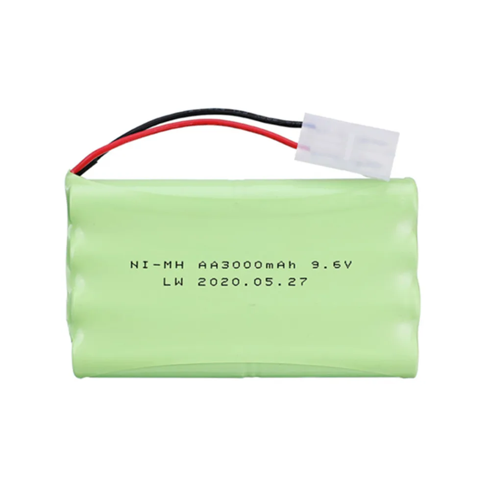 3.6V 4.8V 6V 7.2V 8.4v 9.6v NI-MH AA  3000mah Rechargeable Battery Pack For Remote Control Toys Electric Car Volt SM Tamiya Plug