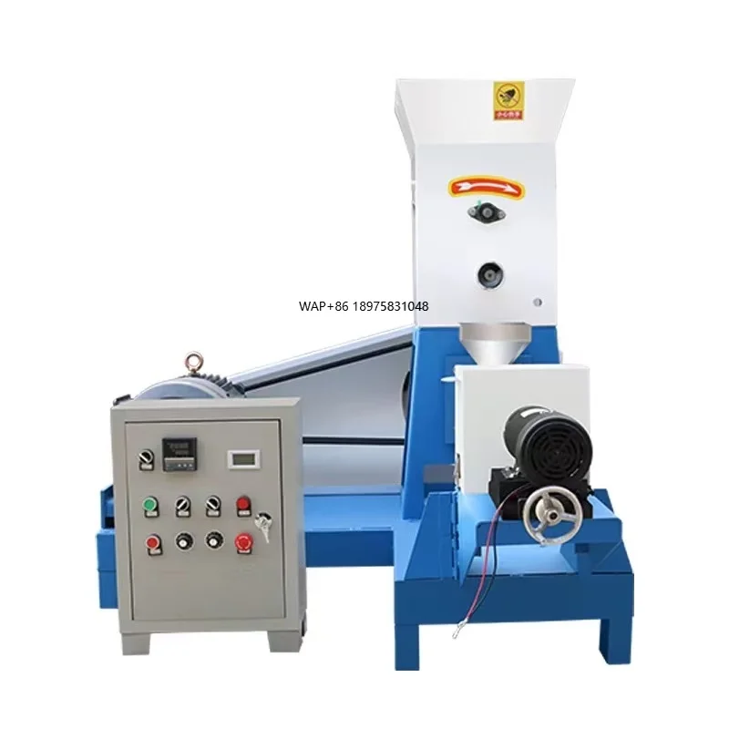New products, fish farming industry, floating fish feed pellet extruder manufacturing equipment production line