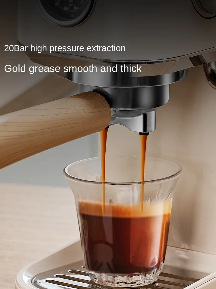 SUPOR CFB501 Espresso machine Italian espresso home small full semi-automatic steam milk foam machine Americano coffee