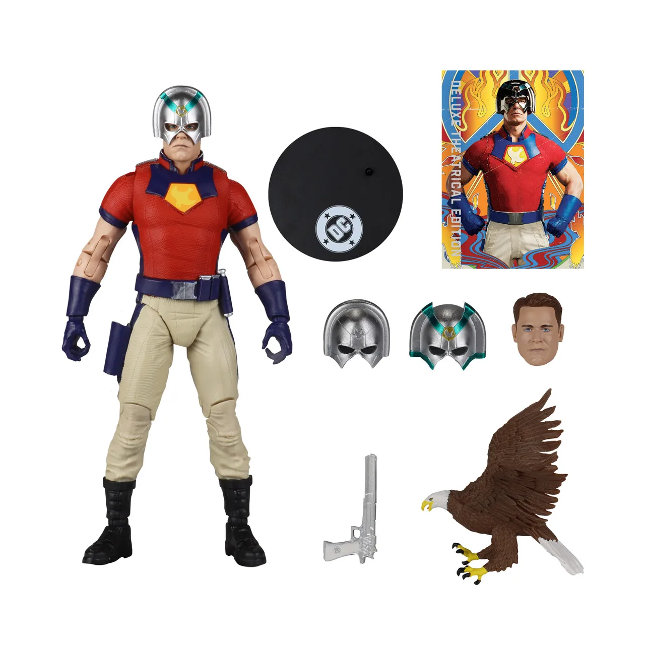 ألعاب ماكفارلين صانع السلام مقاس 7 بوصات شخصية تيار مستمر مسرحية ديلوكس جون سينا صانع السلام 7 بوصة تيار مستمر متعدد الكون #4