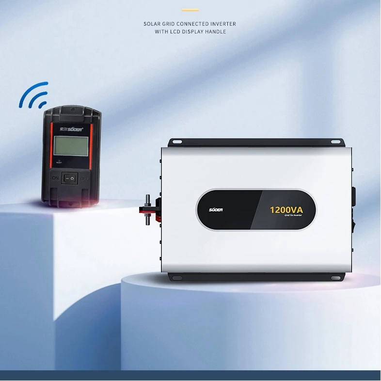 

GTI-D1200VA 1000W Grid Tie Solar Inverter DC to AC Power Inverter for Solar Panels Single Output Type