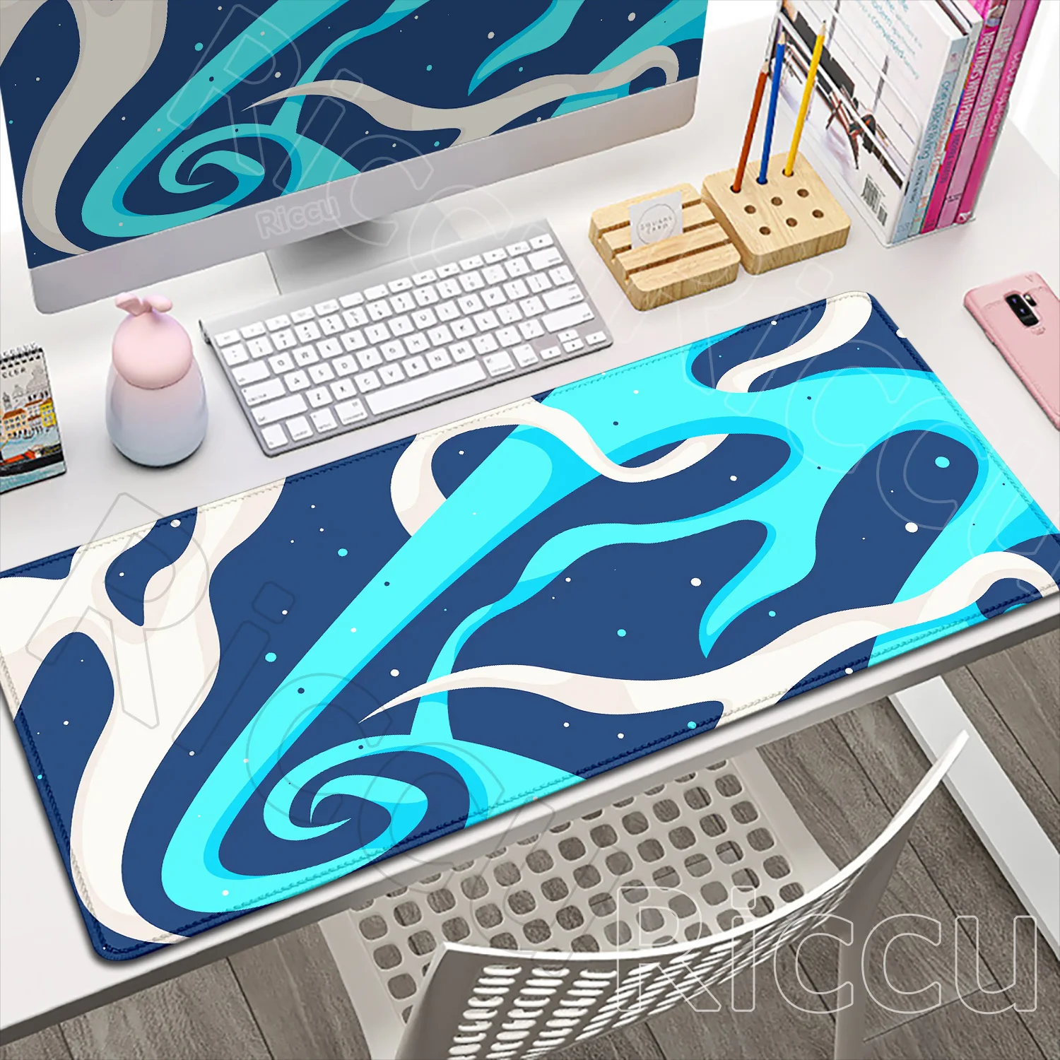 

New Strata Liquid Mousepad Large Gaming Keyboard Extended Pads Cool Mouse Mat Topographic Mouse Pad PC Cabinet Non-slip Desk Mat