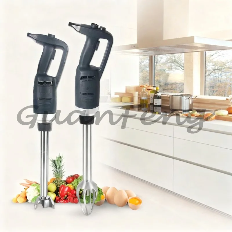 750W Commercial Handheld Immersion Stick Blender, High Speed Professional Kitchen Food Mixer