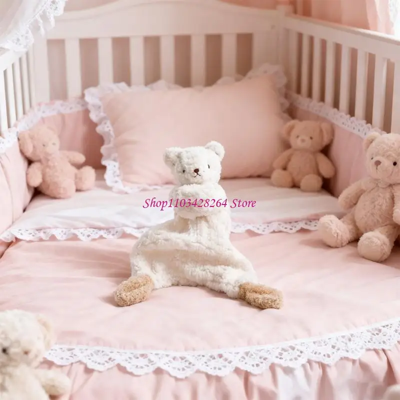  Lovely Rabbit Figure Toy Soothing Doll Sweet Hugging Doll Shower Gifts Rabbit Washable Doll for Toddlers Kids