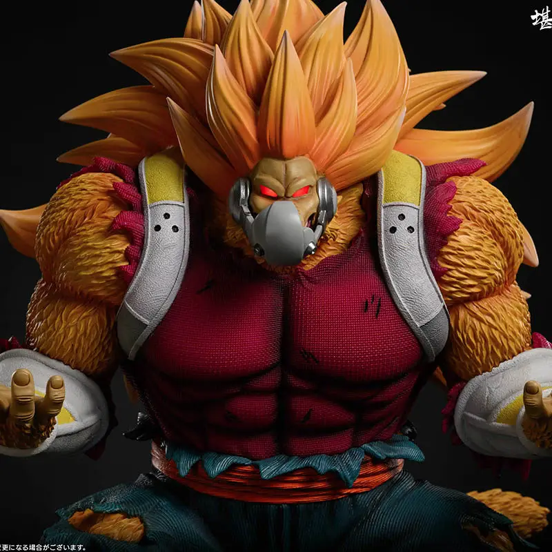 31cm Anime Dragon Ball Z Saiyan Cumber Golden Great Ape Series Action Figures With Removable Mask Statue Periphery Ornament Gift - view 4