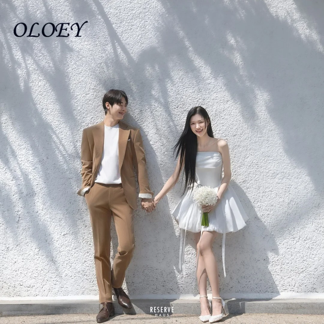 oloey-2026-abito-da-sposa-coreano-avorio-senza-spalline-con-gonna-drappeggiata-a-trapezio-mini-abito-da-sposa-con-molte-recensioni-coreane
