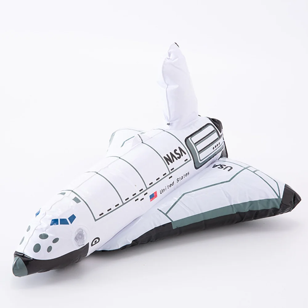 Outer Space Party Supplies Inflatable Space Shuttle Balloon Children Birthday Gift Astronaut Solar System Party Decor