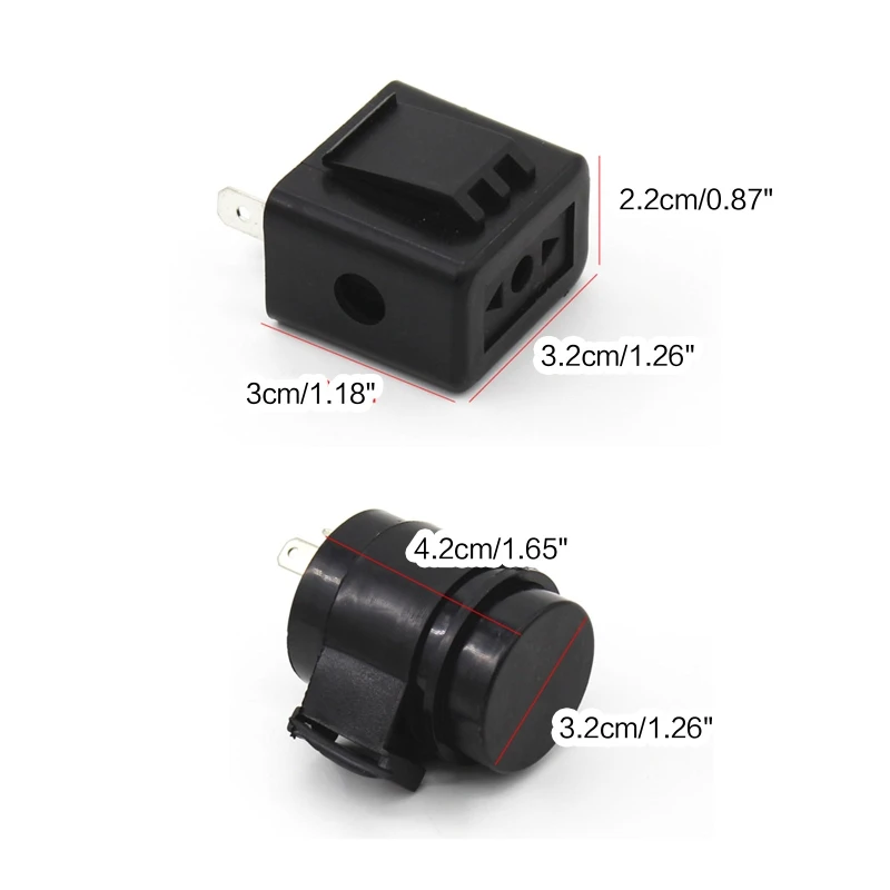 Flasher Relay Turn Signal for Dc 12V-60V 2Pins Buzzer Beep Flasher Relay Blinker Indicator Flashers Turn Light Signals