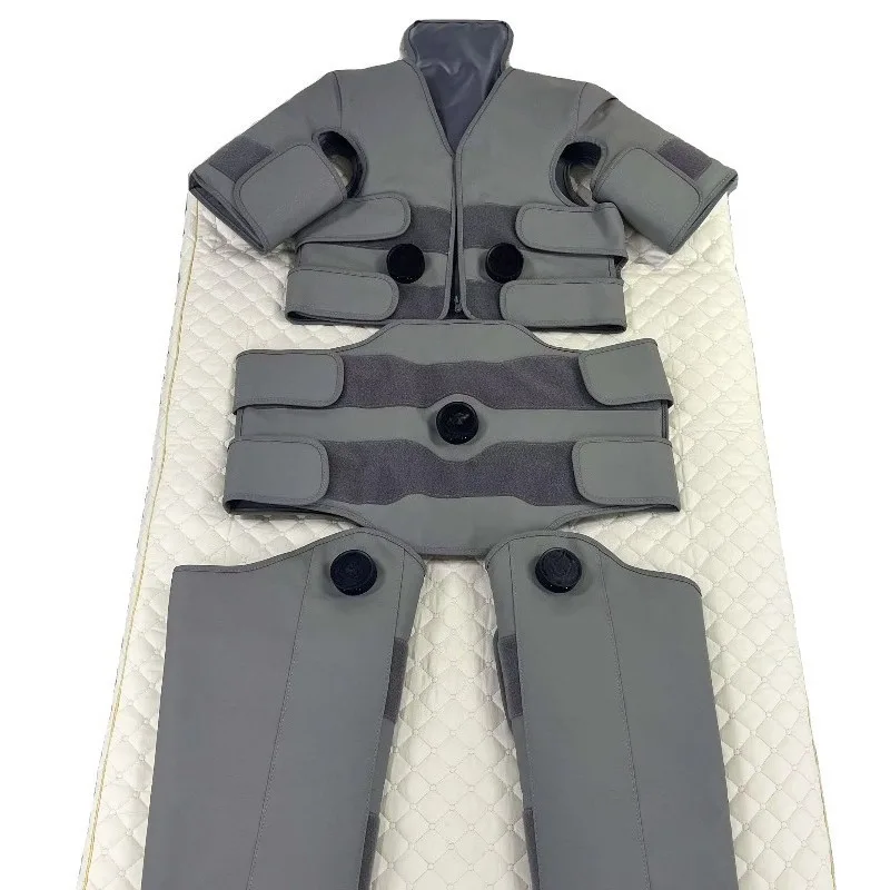 Lymphatic Drainage Pressotherapy Suit 24 Chamber Air Compression Body Massage Detox Slimming Pressotherapie Spa Equipment