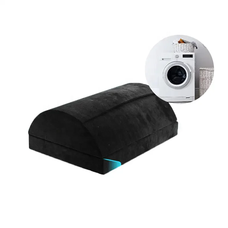 Heated Vibration Massage Desk Foot Rest With Foot Warmer Pocket Ideal for Office Gaming and Home Long Time Sitting