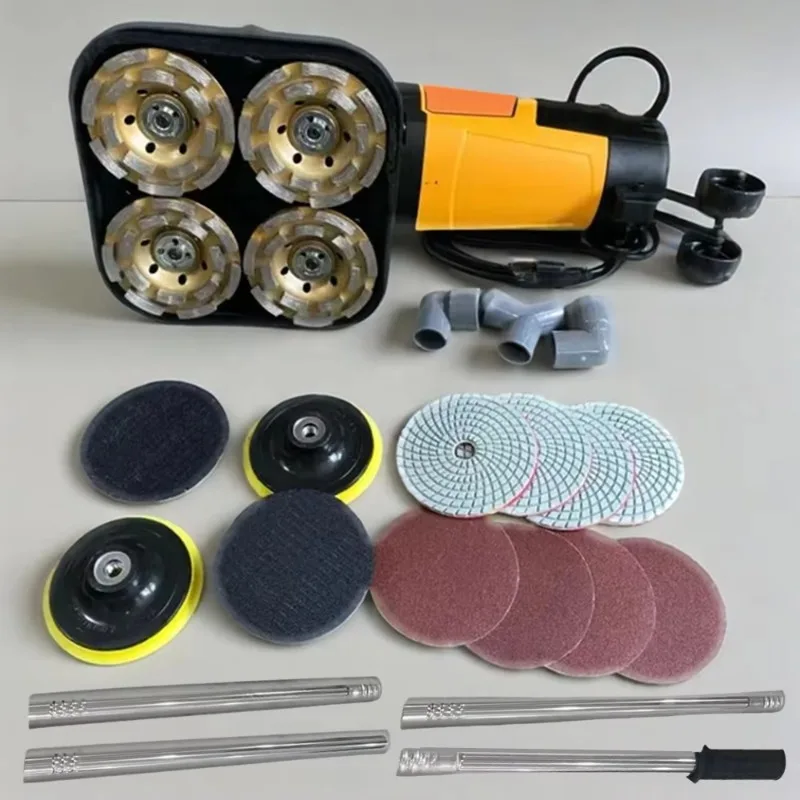 

Multi-function Dust-free Concrete Surface Edger 110V/220V 3800W Long Rod Polishing Floor Grinder Concrete Grinding Machine