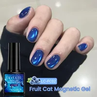 LILYCUTE 7ml fruta uva gato púrpura Esmalte de uñas de Gel magnético Vernis semipermanente remojo de esmalte de Gel colorido suministros de uñas