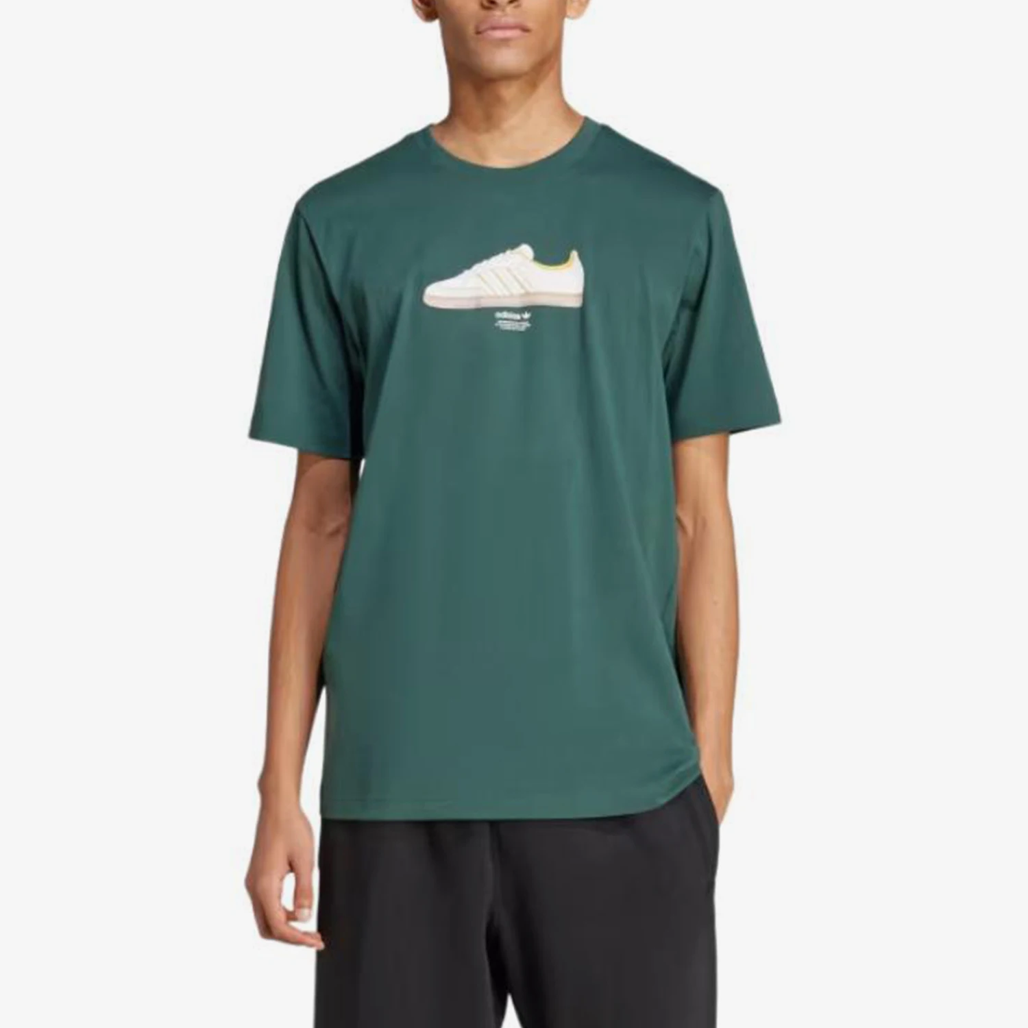 

Adidas Genuine Originals Men's Casual Loose Round Neck Printed Short Sleeve IX6717