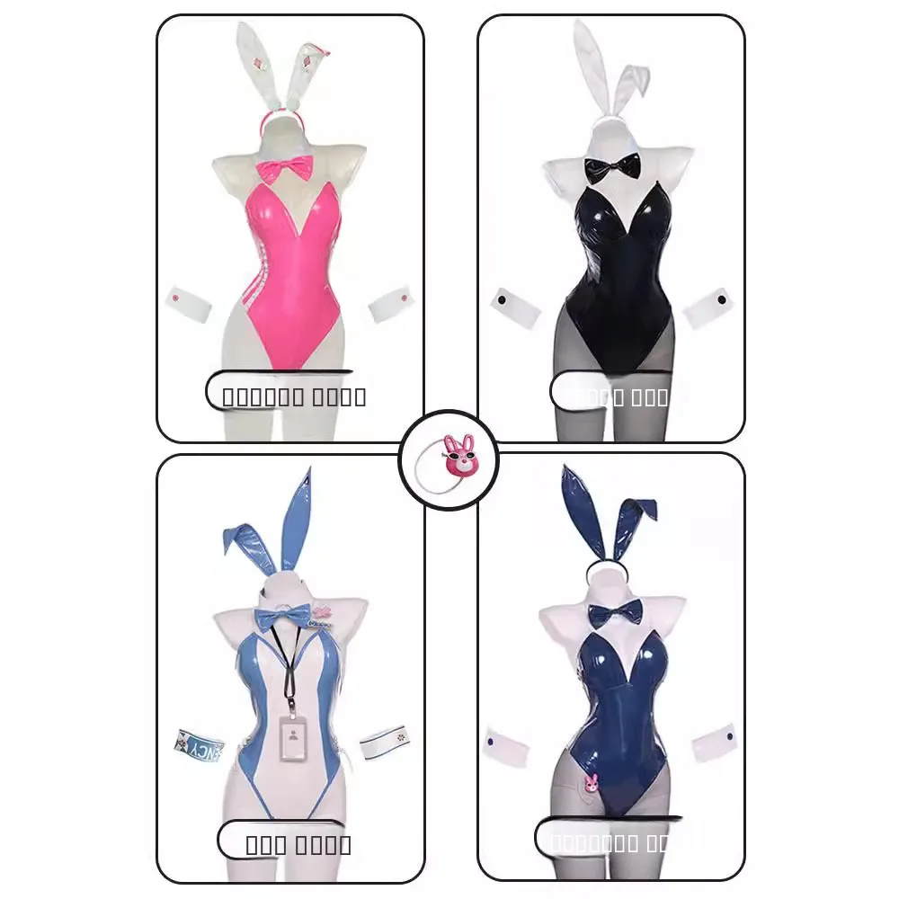 

Nikke Vic Godd Cosplay Costume Alice Rabbit Girl Outfit Women's Tube Top Sle Faionable And Ele Design