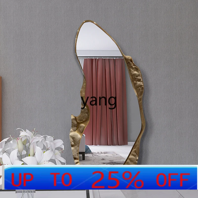 

Lmm full body floor mirror living room wall-mounted fitting mirror bedroom full-length mirror