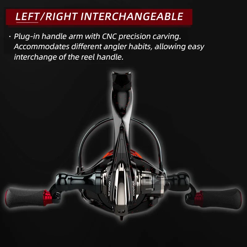 MEREDITH Από ανοξείδωτο ατσάλι Spinning Reel 10+1BB 8kg Drag - Image 6