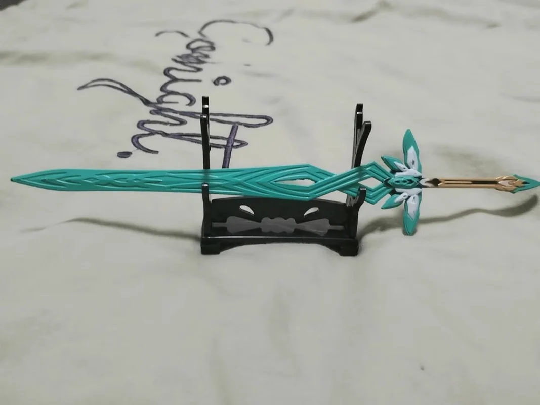 Honkai: Star Rail Firefly Cosplay miecz rekwizyty brelok wisiorek wydrążona metalowa zakładka kolekcja Otaku prezent dla dzieci 1 zestaw