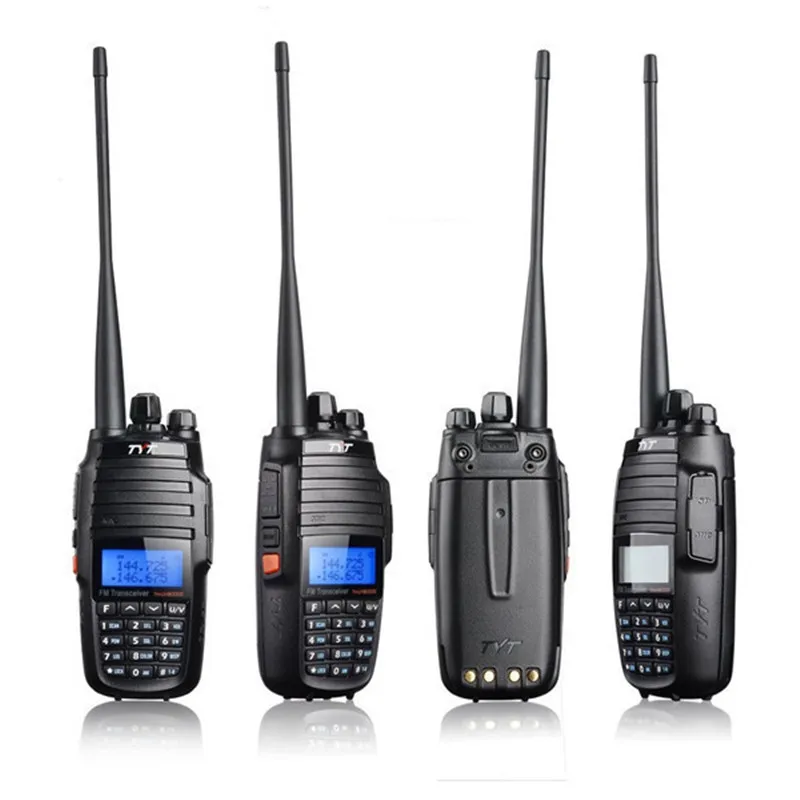 DHL Free Shipping 10pcs Original TYT TH-UV8000D 3600mAh 10W Ultra-high Transceiver Walkie Talkie Two Way Radio