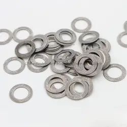 100PCS P15 Presser Foot Connecting Rod Gasket 9.4mm 6.1mm Ring Pad for Tajima Barudan Swf Feiya Zsk Happy Domestic High Speed