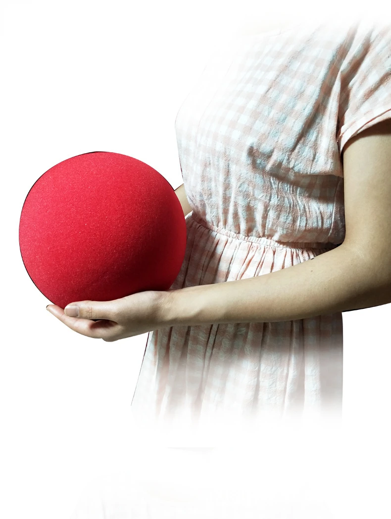 1 Pcs Oversized Red Magic Sponge Ball (20cm Diameter) Magic Tricks Soft Ball Excellent Elasticity Classic Ball  Close Up Magic