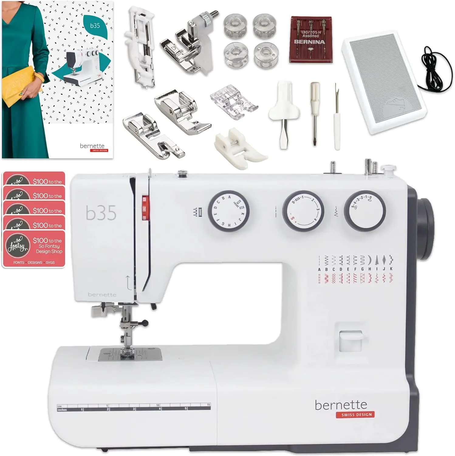 B35 Sewing Machine Bundle