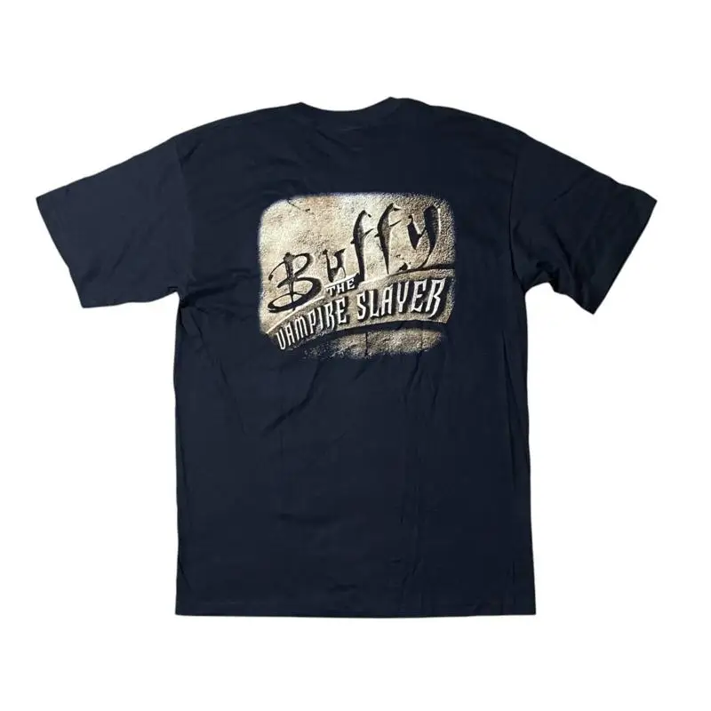 Buffy The Vampire Slayer Warner Bros FOX Promo Horror T Shirt ADULT L Retro