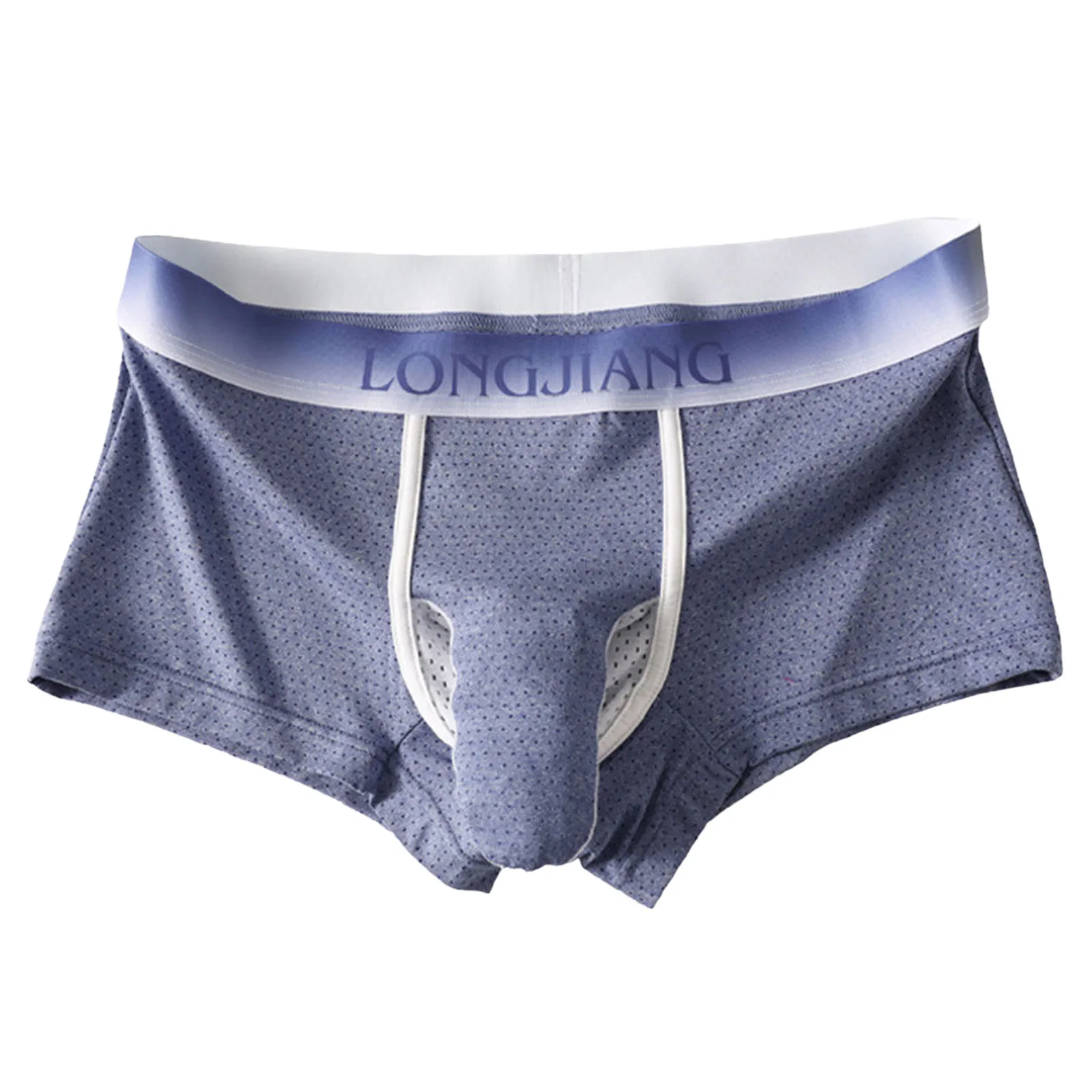 Celana Dalam Pria Model Kantong Renda Desain Gajah Seksi Berlubang Bernapas Model Mid Rise