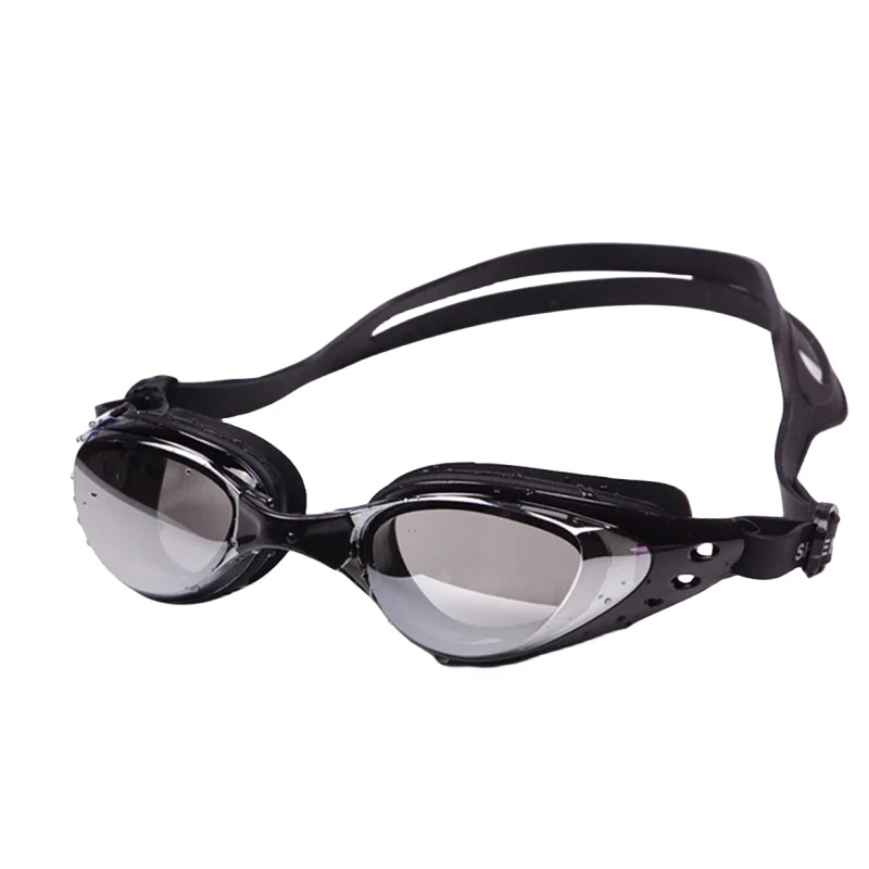 Gafas de natación deportivas para miopía para hombres y mujeres, gafas de natación de silicona impermeables antivaho, dioptrías, 1,5 a-8,0