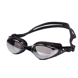 Lunettes de sport imperméables en silicone pour myopie, lunettes de natation dioptriques, anti-buée, lunettes de natation pour adultes, hommes et femmes,-1.5 à-8.0