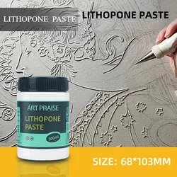 300ml Powder Paste Gold Powder Painting Material Tool for Student Art, Lide Powder Three-dimensional Decorative Art Supplies