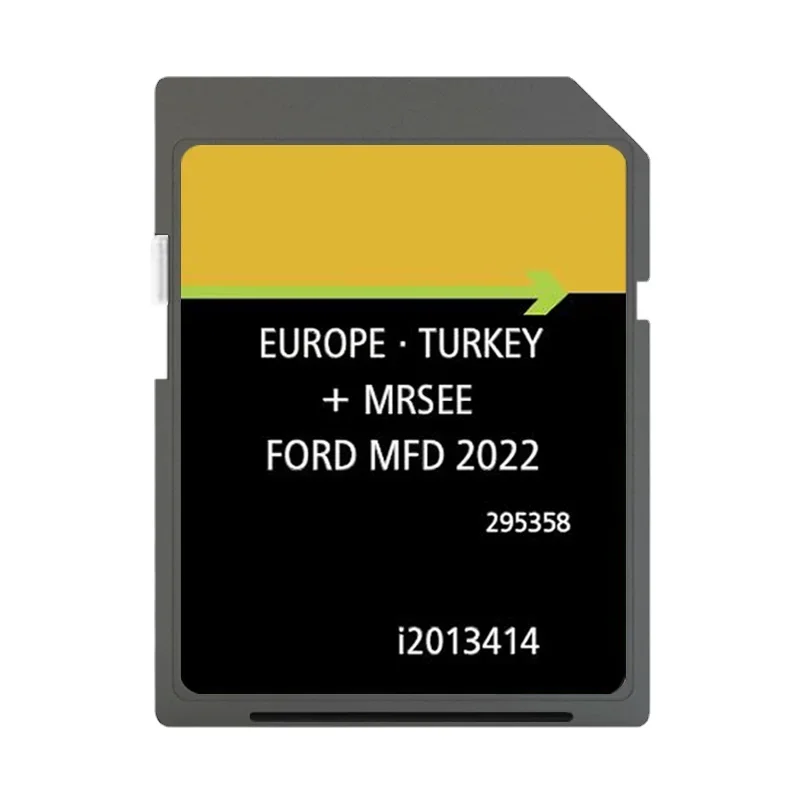 MFD 2022 For Ford Transit And Transit Custom And Transit Connect Navigation System Navi GPS Card Cover Europe Map UK UA