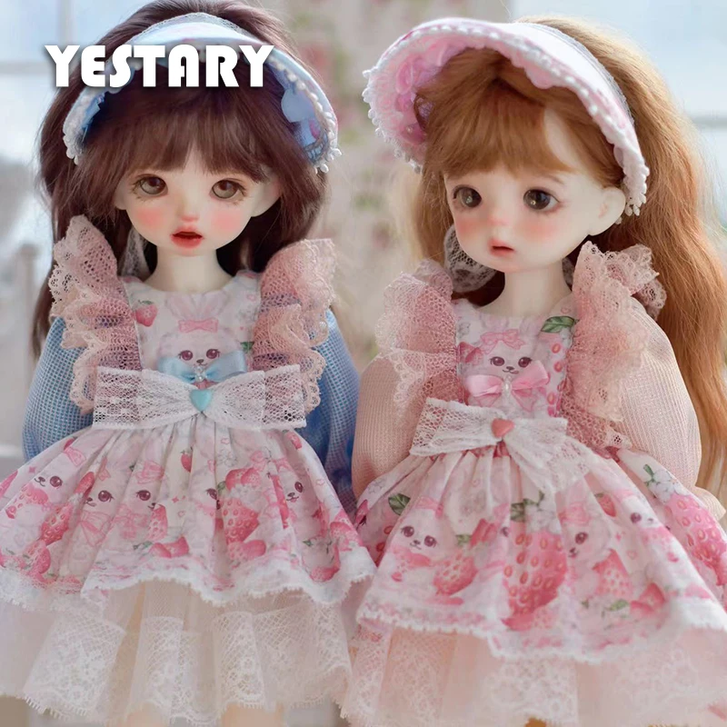 

YESTARY BJD Clothes Dolls Accessories For Blythe 1/6 Fashion Sweet Dress Western-Style Dress Suits Finished Product For BJD Girl