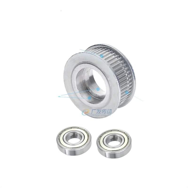 MXL 60 Teeth tensioner adjustment guide belt bearing idler hole 5/6/7/8/10/12/15mm Width 6/10/15mm aluminum alloy