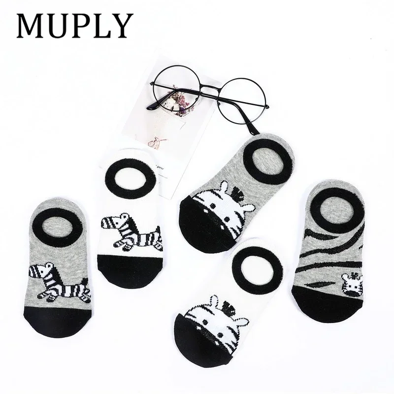 

Cute Baby Cotton Socks Infant Baby Girls Boys Meais 0-2 years Toddler Newborn Animal Print Short Socks 5 Pairs/Lot Sokken MUPLY