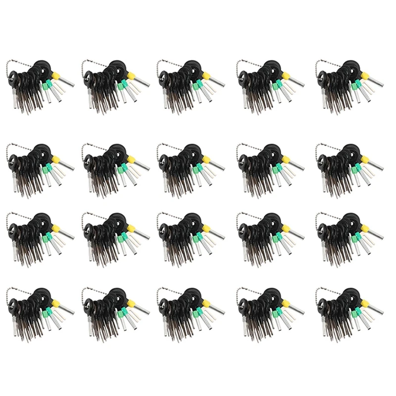 

420Pcs Terminals Removal Key Tools Set For Car, Wiring Crimp Connector Pin Extractor Puller Repair Remover Key Tools Set