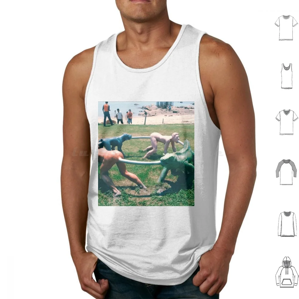 Human Centipede Playground On Beach-Cursed Image #0014 Tank Tops Vest Sleeveless Cursed Image Cursed Images Cursed Meme Cursed