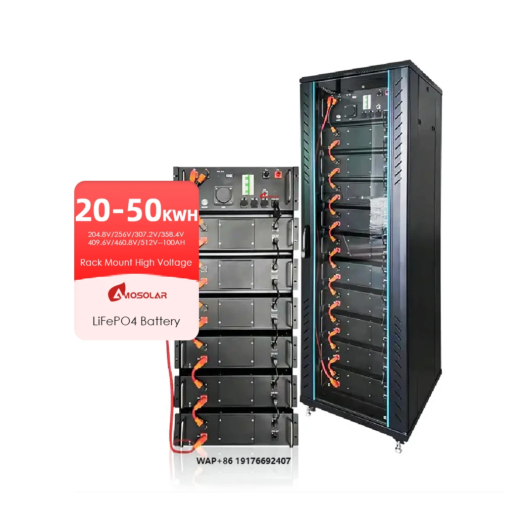 Amosolar HV High Voltage & High Capacity 51.2V 314ah Lithium Battery for Home Solar Energy Storage