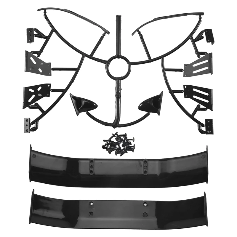 for 1/10 RC Racing Drift Car Rear Wings Drift Road Body Spoiler Wing Universal Parts Accessories [sgqu-Toy]