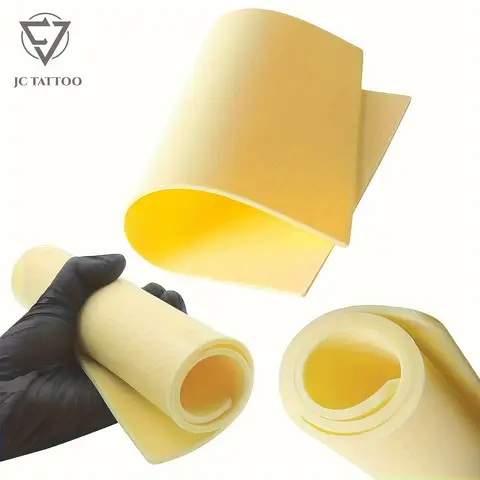 JC TATTOO 1/3/5Pcs A4 크기 문신 연습 피부 양면 실리콘 영구 메이크업 눈썹 가짜 마이크로 블레이드 용품 도구