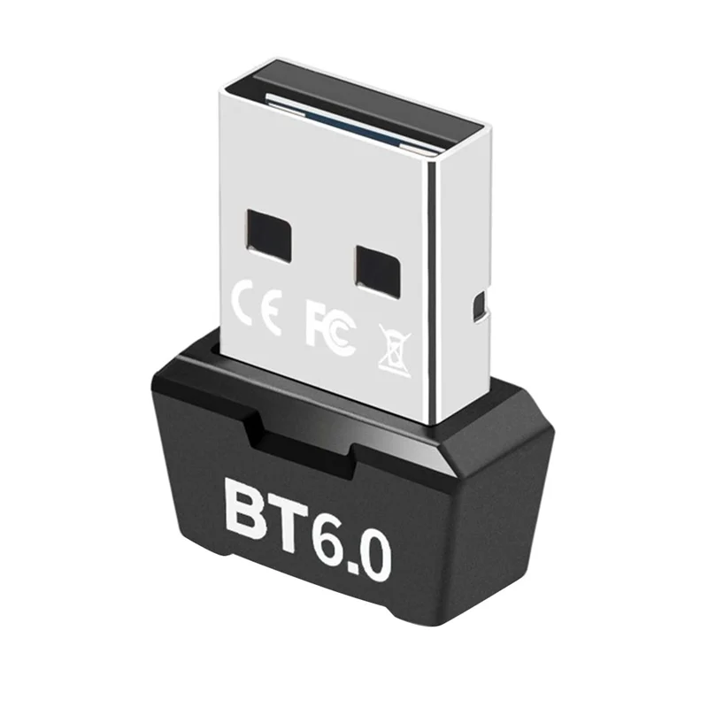 

Музыкальный аудиоприемник-передатчик USB для Bluetooth 6.0 адаптер BT6.0 ключ для Bluetooth клавиатура мышь наушники динамик-ABIU