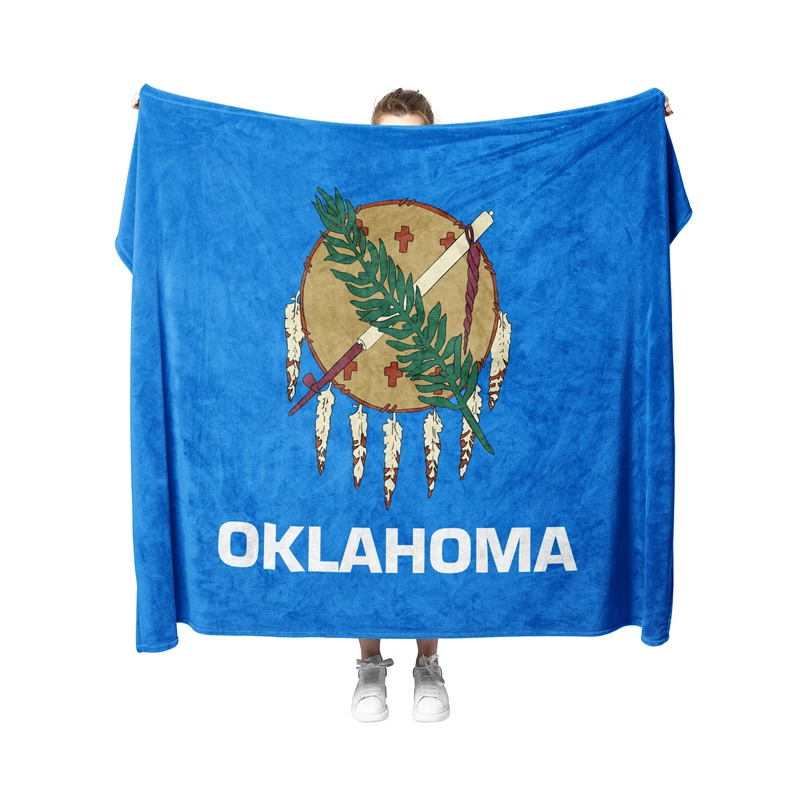 Aertemisi Oklahoma Pet Blanket for Small Medium Large Dog Cat Puppy Kitten Couch Sofa Bed