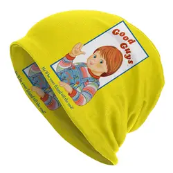 Child's Play Good Guys Chucky Bonnet Hat Knit Hat Men Women Hip Hop Unisex Adult Winter Warm Skullies Beanies Caps