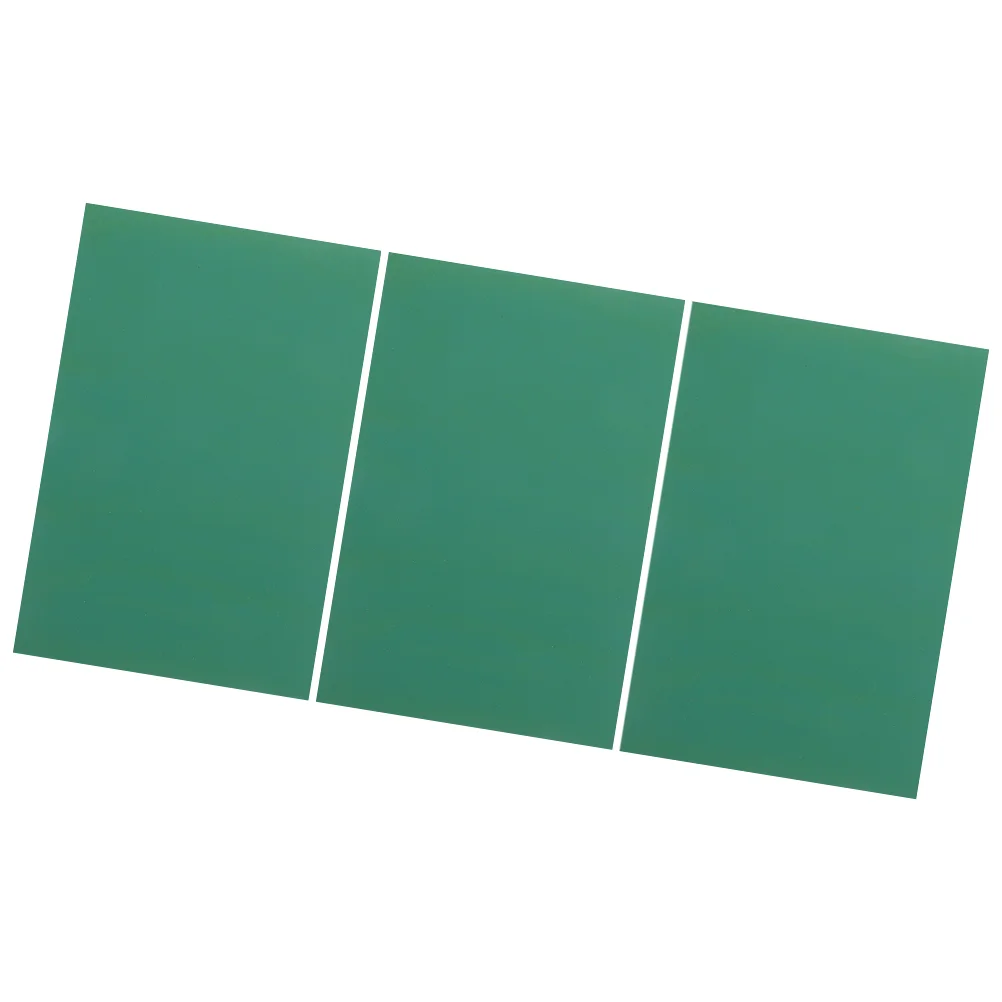 3 Pcs Engraving Rubber Sheet Crafts Making Mat Cutting Board Professional Mats PVC Plate Double-sided Tools for Kids