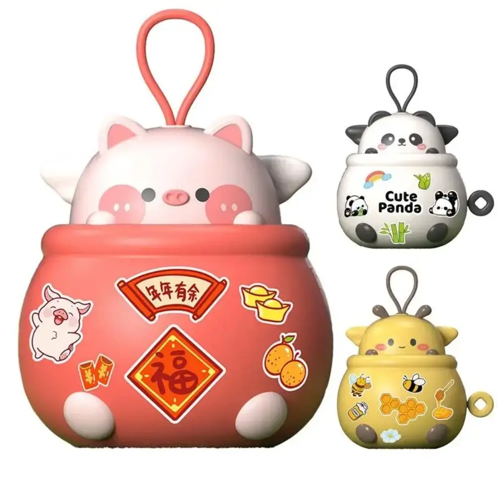 Adorable Panda Piggy Bank Candy House Bee Pig Animal Bank Safe Box Large Capacity Safe Children Money Boxes Home Decoration