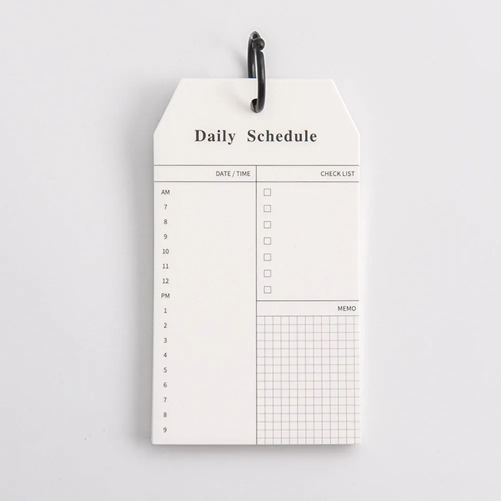 

Набор из 4 портативных блокнотов-органайзеров с кольцевым механизмом для ежедневного планирования, заметок, офиса, школы, управления делами, записей и дневников