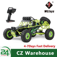 Wltoys 12428 50Km/h High Speed RC Car 1/12 Scale 2.4G 4WD RC Off-road Crawler RTR Electric RC Climbing Car Toy for Kids