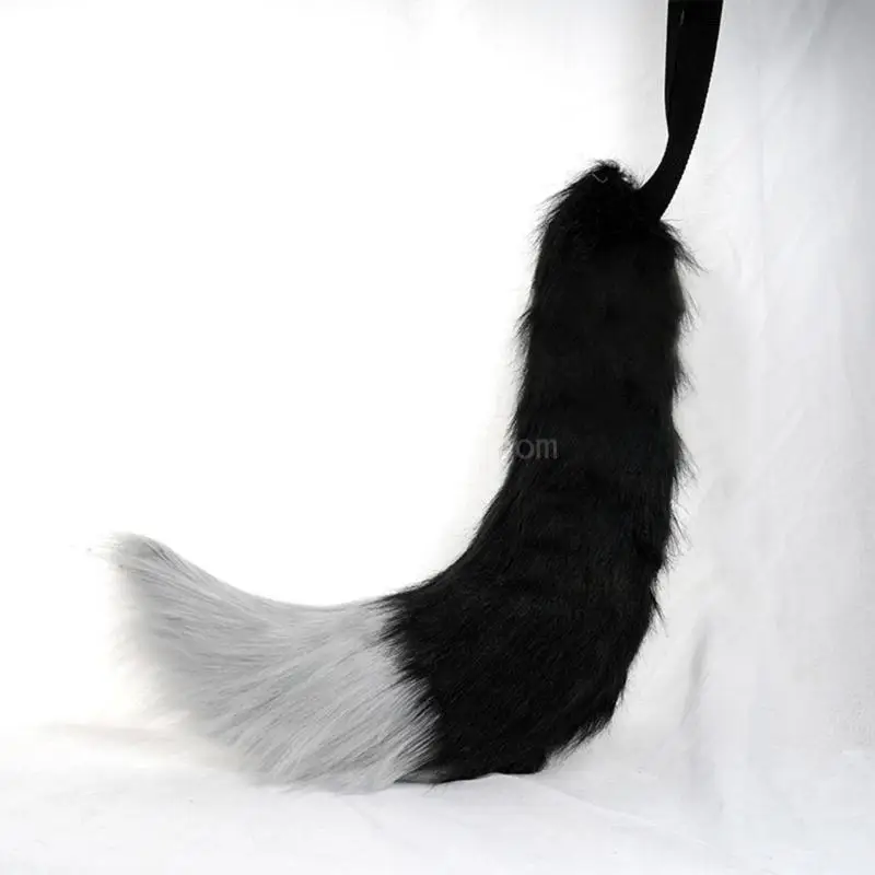 Wolf Ear Headband Tail Girls Cosplay Accessories Ears Fursuit Masquerade Halloween Cosplay Party